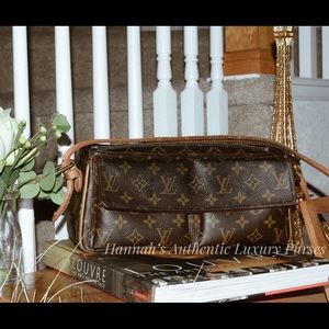 Authentic Louis Vuitton Viva-Cite MM Monogram